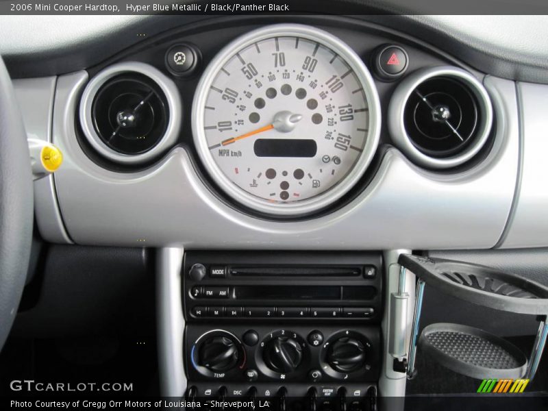 Hyper Blue Metallic / Black/Panther Black 2006 Mini Cooper Hardtop