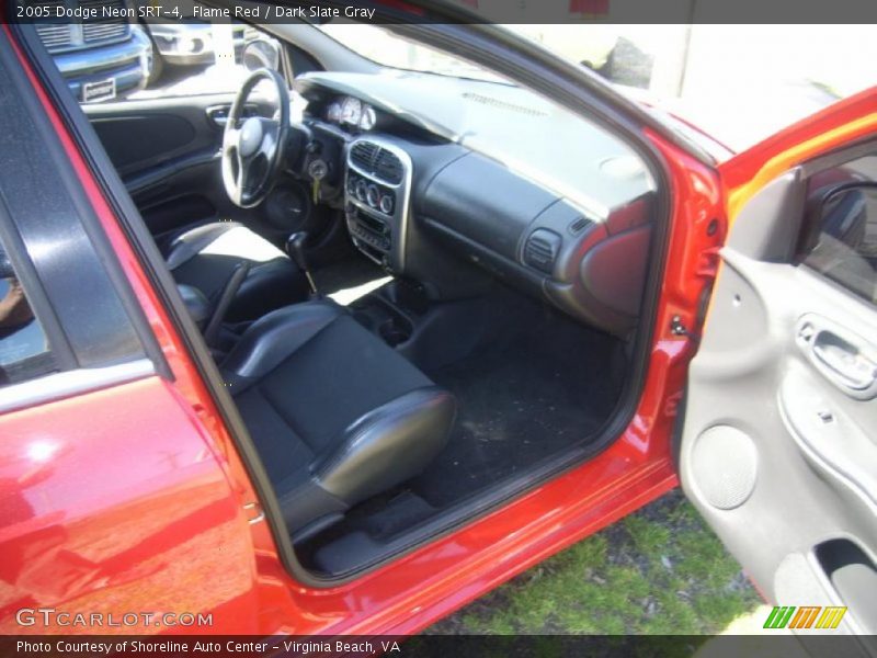 Flame Red / Dark Slate Gray 2005 Dodge Neon SRT-4