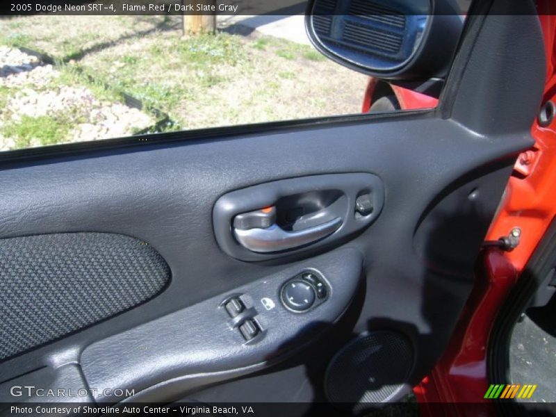 Flame Red / Dark Slate Gray 2005 Dodge Neon SRT-4