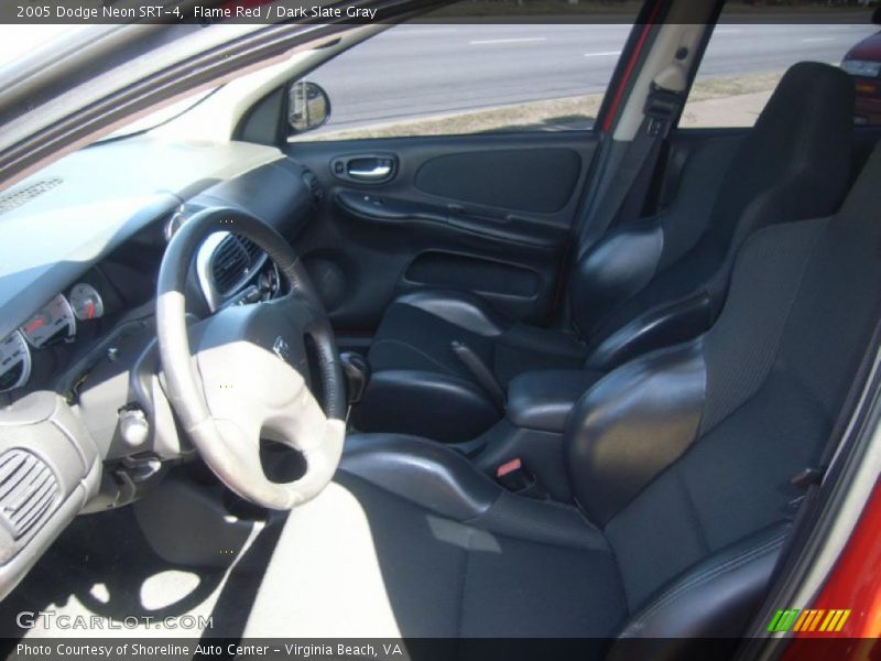 Flame Red / Dark Slate Gray 2005 Dodge Neon SRT-4