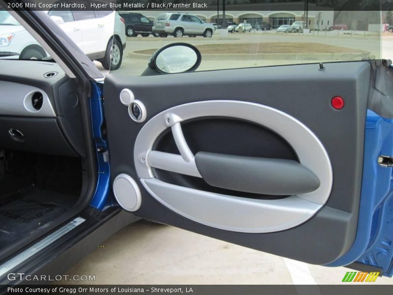 Hyper Blue Metallic / Black/Panther Black 2006 Mini Cooper Hardtop