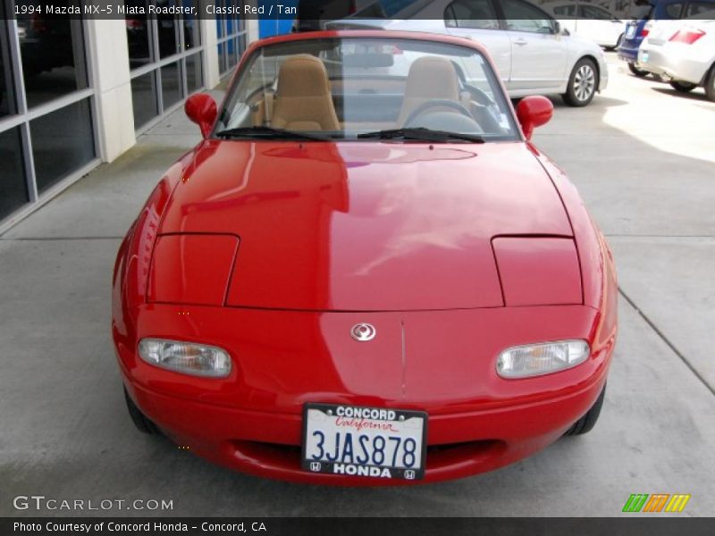 Classic Red / Tan 1994 Mazda MX-5 Miata Roadster