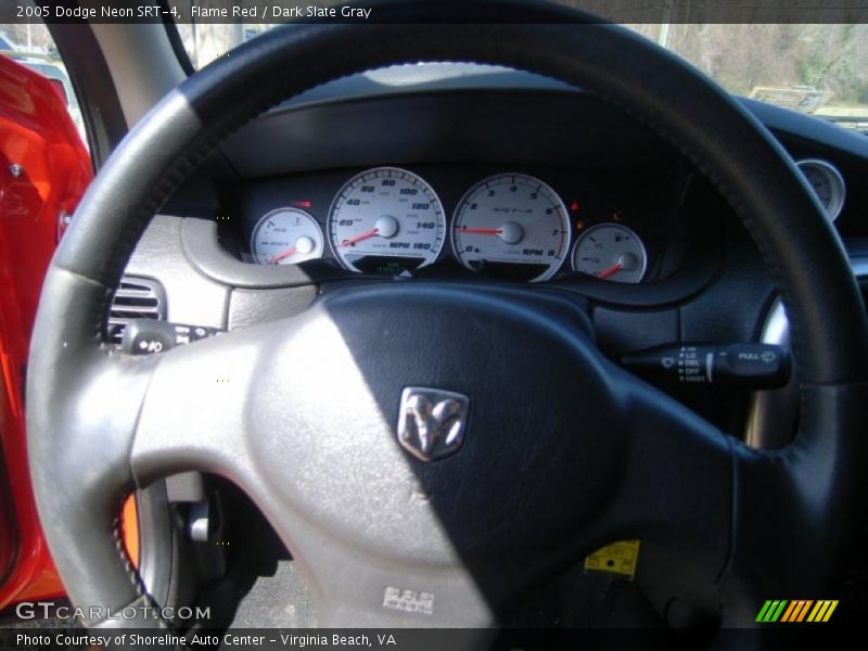 Flame Red / Dark Slate Gray 2005 Dodge Neon SRT-4