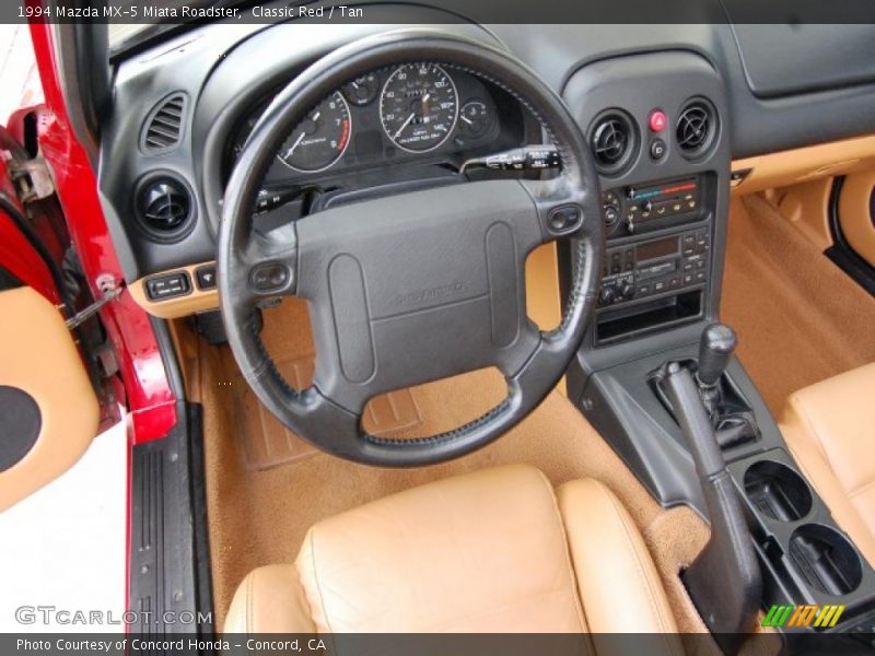 Classic Red / Tan 1994 Mazda MX-5 Miata Roadster