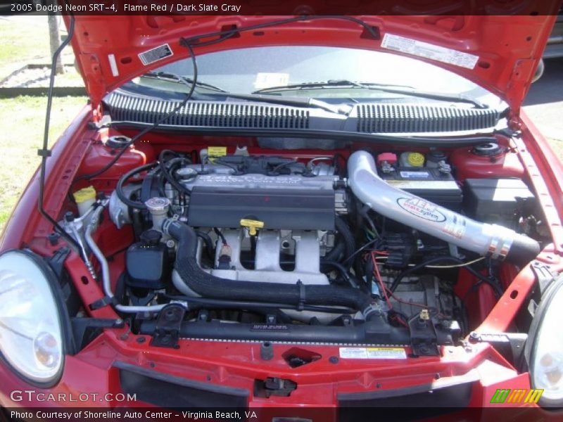 Flame Red / Dark Slate Gray 2005 Dodge Neon SRT-4