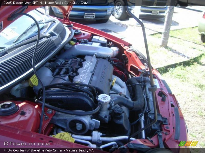 Flame Red / Dark Slate Gray 2005 Dodge Neon SRT-4