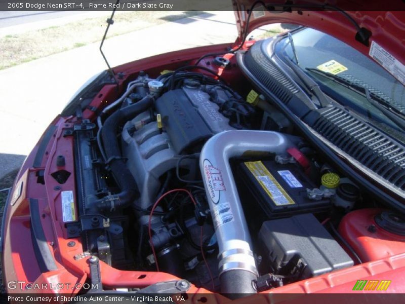 Flame Red / Dark Slate Gray 2005 Dodge Neon SRT-4
