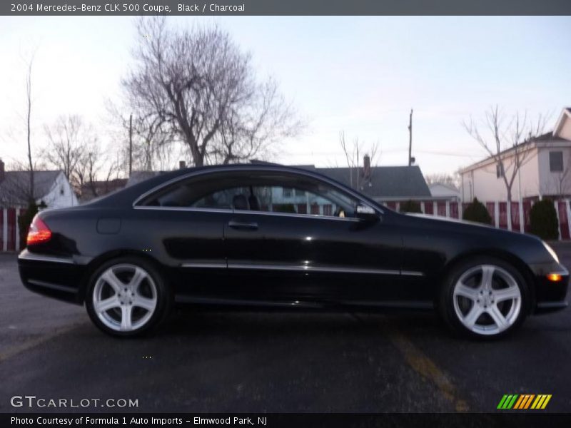 Black / Charcoal 2004 Mercedes-Benz CLK 500 Coupe