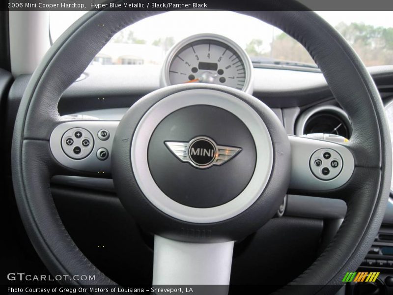 Hyper Blue Metallic / Black/Panther Black 2006 Mini Cooper Hardtop