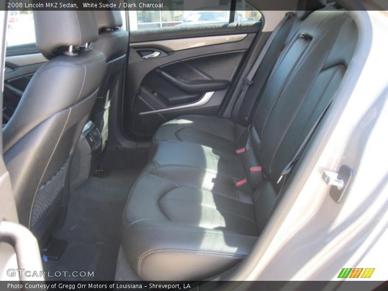 White Suede / Dark Charcoal 2008 Lincoln MKZ Sedan
