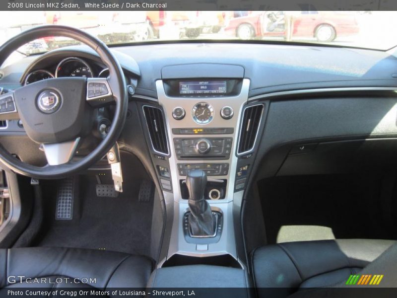 White Suede / Dark Charcoal 2008 Lincoln MKZ Sedan