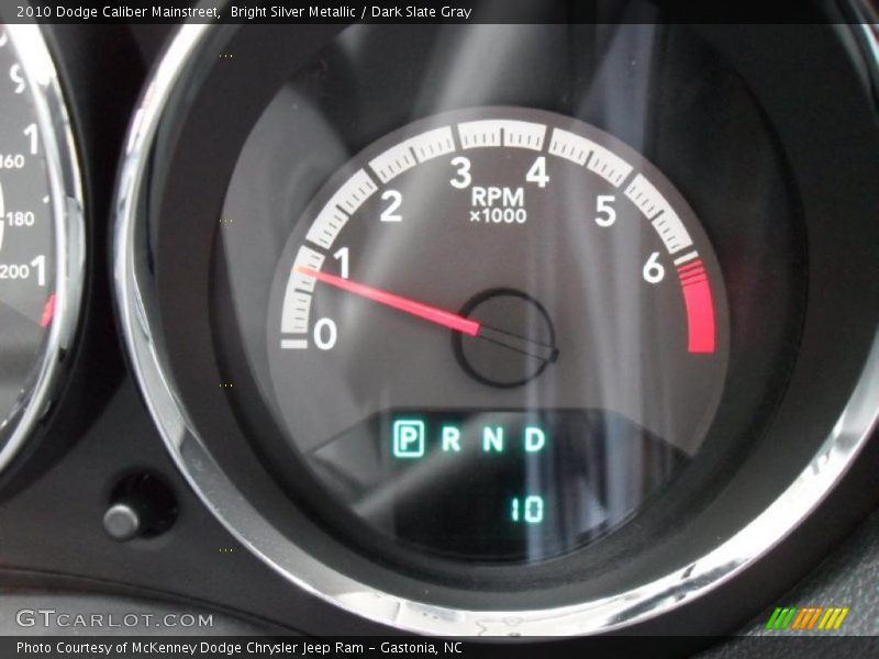 Bright Silver Metallic / Dark Slate Gray 2010 Dodge Caliber Mainstreet