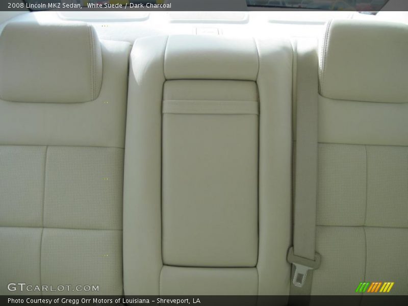 White Suede / Dark Charcoal 2008 Lincoln MKZ Sedan