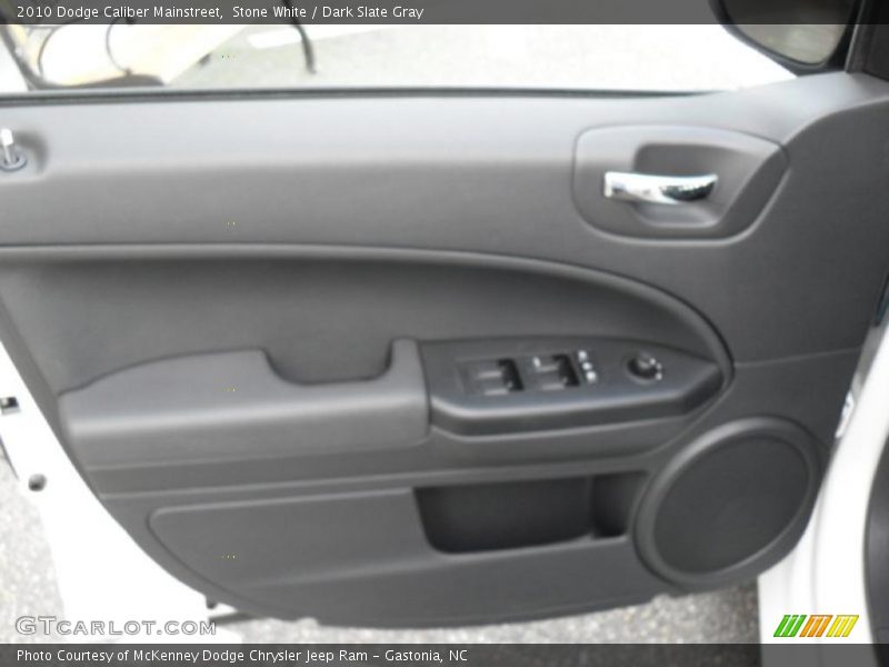 Stone White / Dark Slate Gray 2010 Dodge Caliber Mainstreet