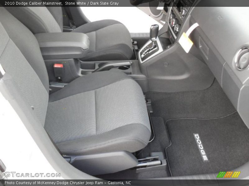 Stone White / Dark Slate Gray 2010 Dodge Caliber Mainstreet