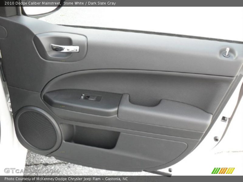 Stone White / Dark Slate Gray 2010 Dodge Caliber Mainstreet