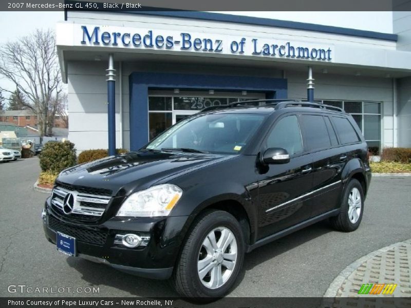 Black / Black 2007 Mercedes-Benz GL 450