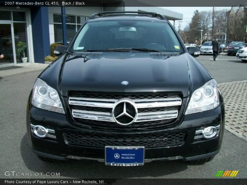 Black / Black 2007 Mercedes-Benz GL 450
