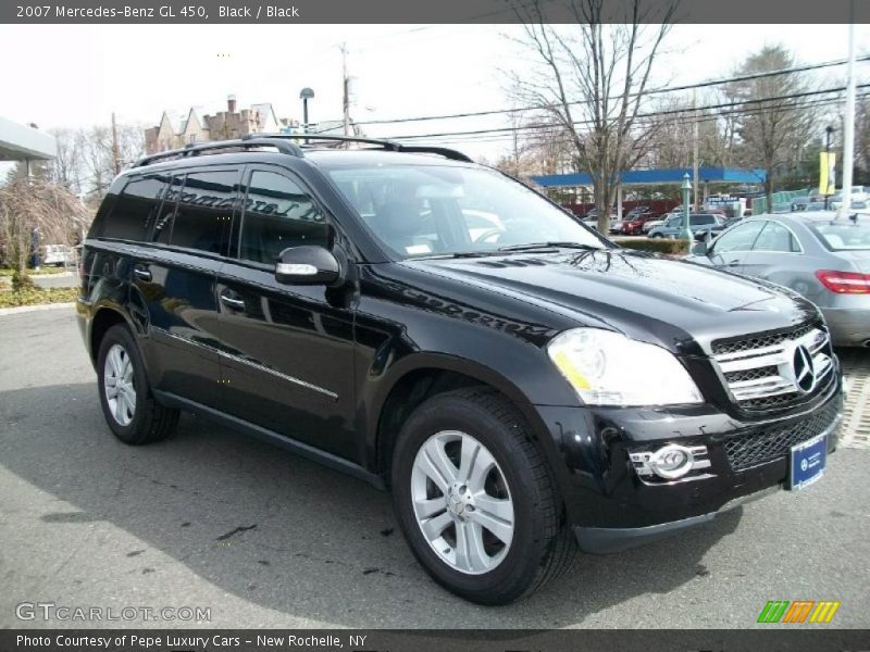 Black / Black 2007 Mercedes-Benz GL 450