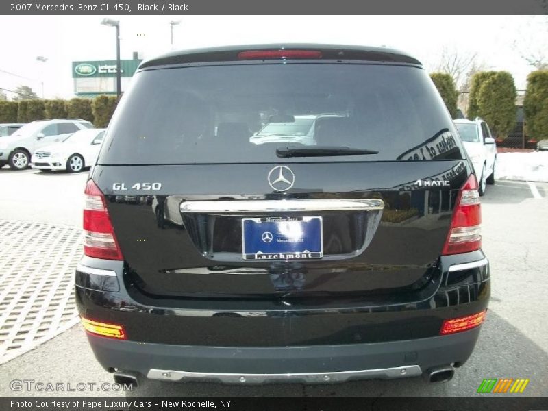 Black / Black 2007 Mercedes-Benz GL 450