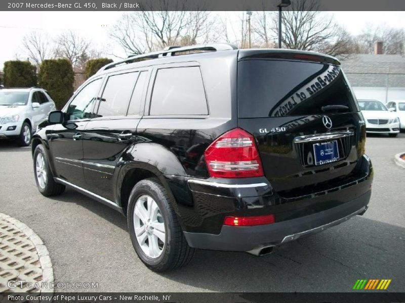 Black / Black 2007 Mercedes-Benz GL 450