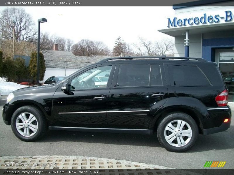 Black / Black 2007 Mercedes-Benz GL 450