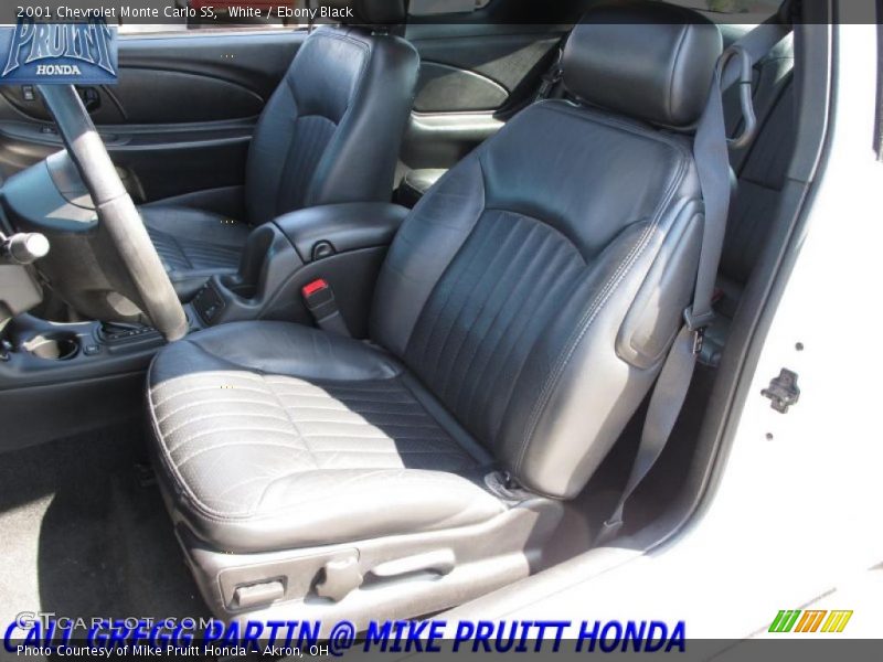 White / Ebony Black 2001 Chevrolet Monte Carlo SS
