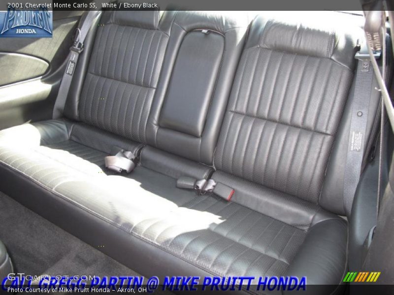 White / Ebony Black 2001 Chevrolet Monte Carlo SS