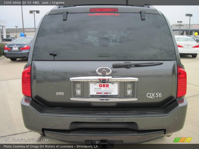 Jade / Graphite 2006 Infiniti QX 56 4WD