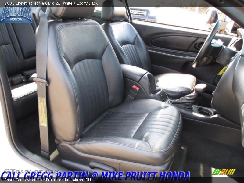 White / Ebony Black 2001 Chevrolet Monte Carlo SS