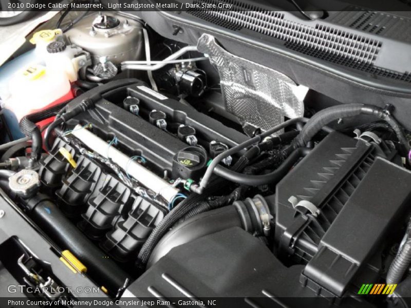 Light Sandstone Metallic / Dark Slate Gray 2010 Dodge Caliber Mainstreet