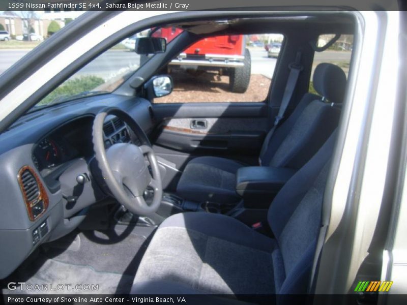 Sahara Beige Metallic / Gray 1999 Nissan Pathfinder SE 4x4