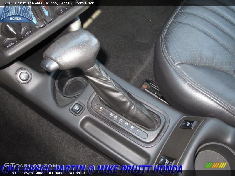 White / Ebony Black 2001 Chevrolet Monte Carlo SS