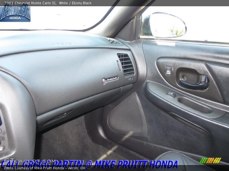 White / Ebony Black 2001 Chevrolet Monte Carlo SS