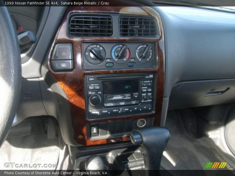 Sahara Beige Metallic / Gray 1999 Nissan Pathfinder SE 4x4