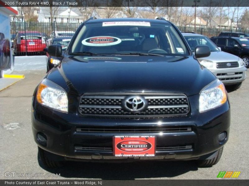 Black / Taupe 2006 Toyota RAV4 4WD
