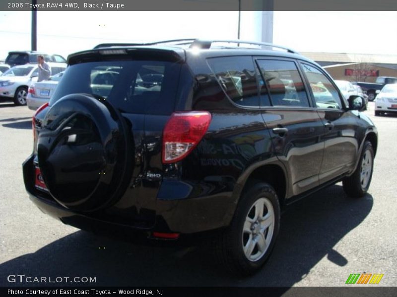 Black / Taupe 2006 Toyota RAV4 4WD