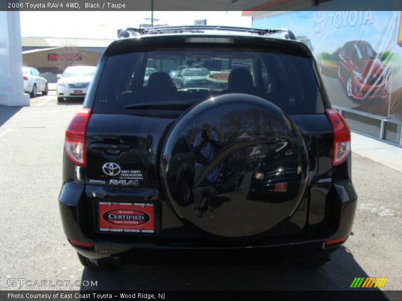 Black / Taupe 2006 Toyota RAV4 4WD