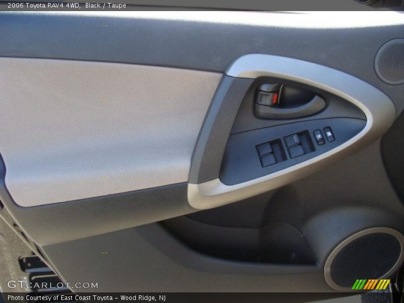 Black / Taupe 2006 Toyota RAV4 4WD