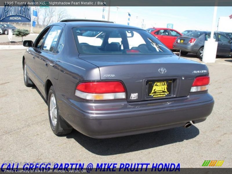Nightshadow Pearl Metallic / Black 1996 Toyota Avalon XLS