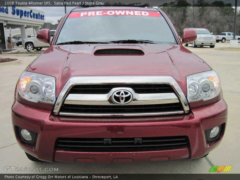 Salsa Red Pearl / Stone Gray 2008 Toyota 4Runner SR5