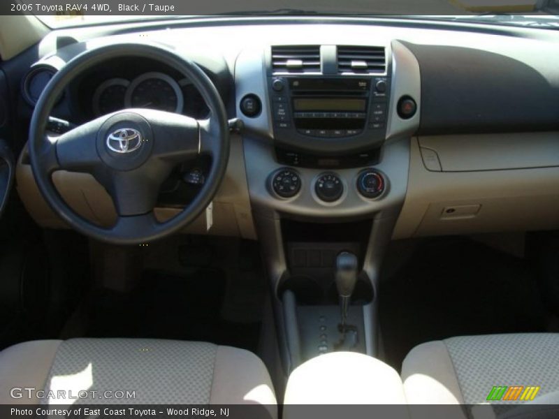 Black / Taupe 2006 Toyota RAV4 4WD
