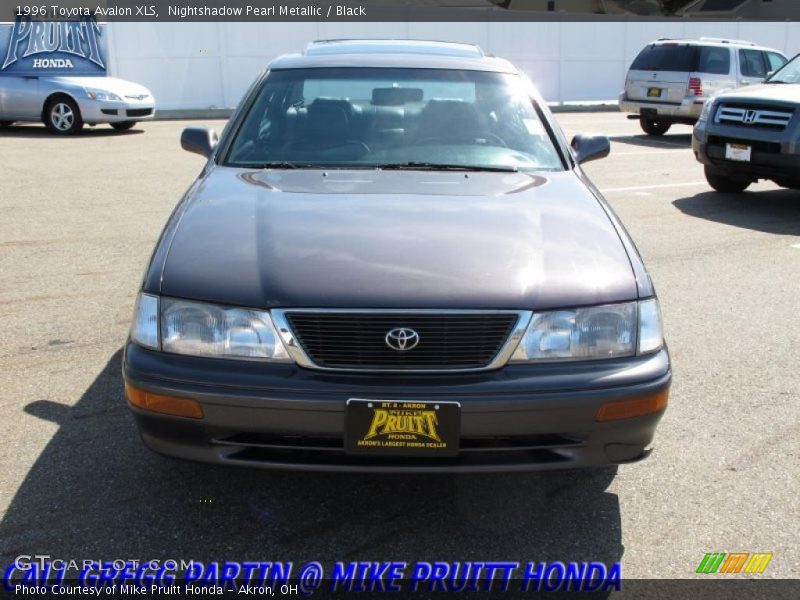 Nightshadow Pearl Metallic / Black 1996 Toyota Avalon XLS
