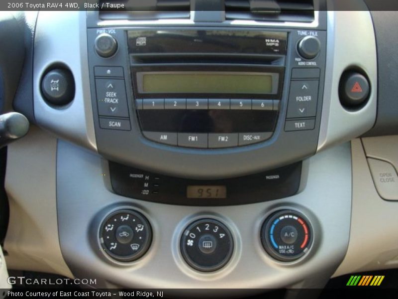 Black / Taupe 2006 Toyota RAV4 4WD