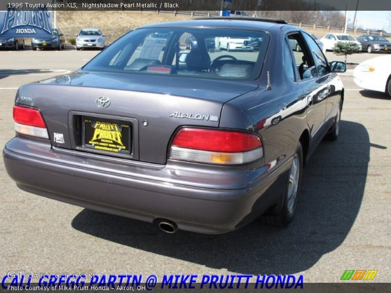 Nightshadow Pearl Metallic / Black 1996 Toyota Avalon XLS