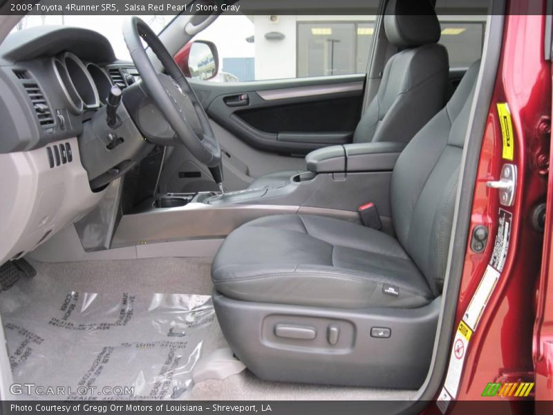 Salsa Red Pearl / Stone Gray 2008 Toyota 4Runner SR5