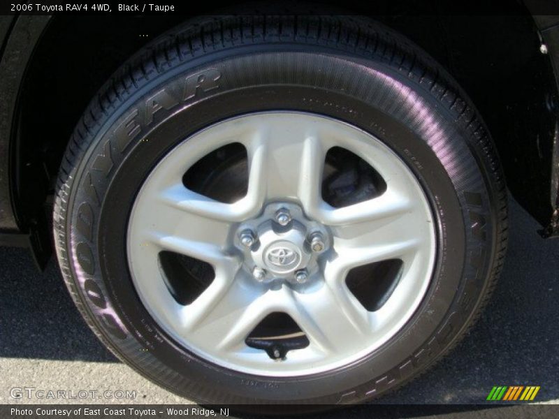 Black / Taupe 2006 Toyota RAV4 4WD