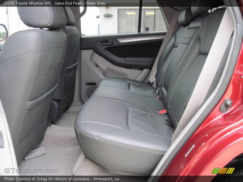 Salsa Red Pearl / Stone Gray 2008 Toyota 4Runner SR5