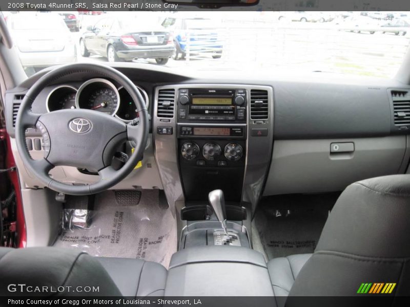 Salsa Red Pearl / Stone Gray 2008 Toyota 4Runner SR5