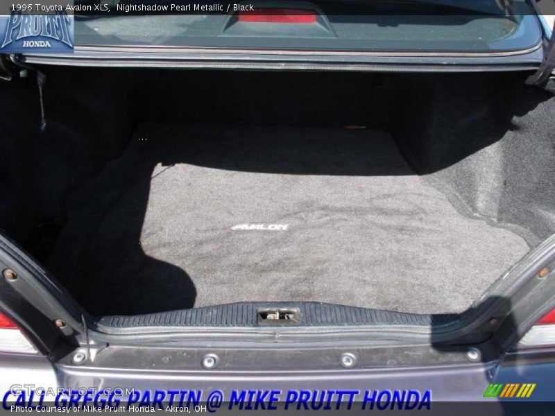 Nightshadow Pearl Metallic / Black 1996 Toyota Avalon XLS